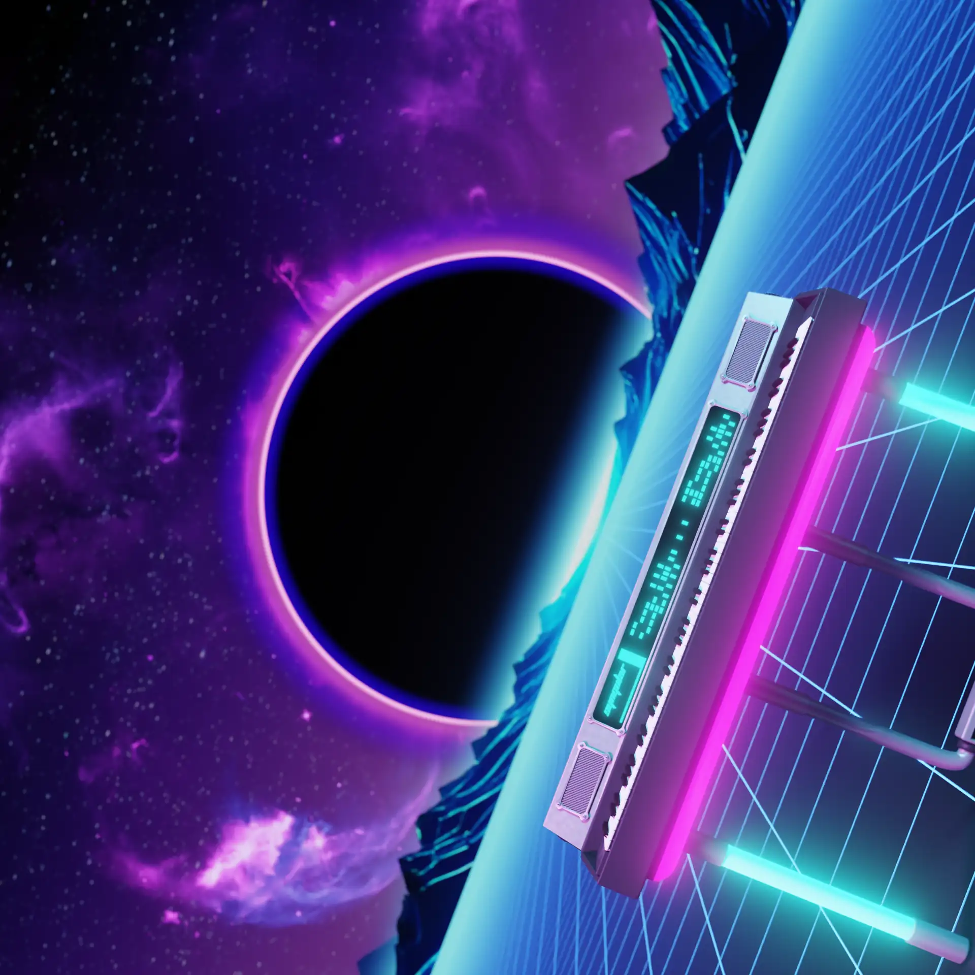 Syngular instrument - front view