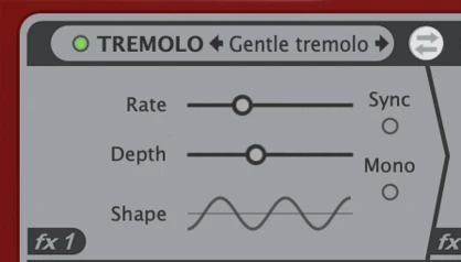 tremolo